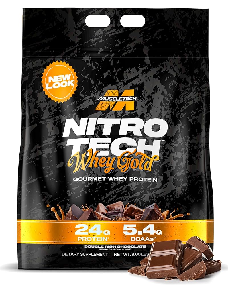 NITRO - ニトロテック 100%ホエイゴールド ダブルリッチチョコレート Nitro Tech（ニトロテック）、100％ホエイゴールド、ダブル
